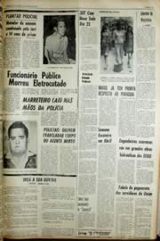 Página do jornal Unitário de março de 1966