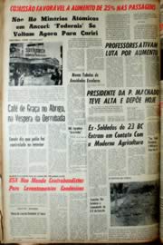 Página do jornal Unitário de março de 1966