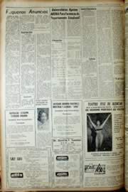Página do jornal Unitário de março de 1966