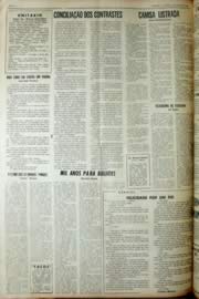Página do jornal Unitário de março de 1966