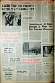 Página do jornal Unitário de março de 1966
