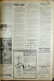 Página do jornal Unitário de março de 1966