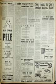 Página do jornal Unitário de março de 1966