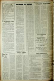 Página do jornal Unitário de março de 1966