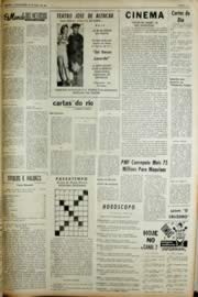 Página do jornal Unitário de março de 1966