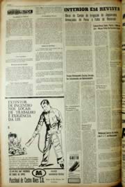 Página do jornal Unitário de março de 1966