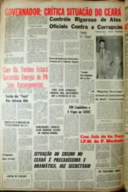 Página do jornal Unitário de março de 1966