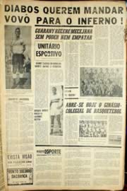 Página do jornal Unitário de outubro de 1966