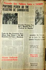 Página do jornal Unitário de outubro de 1966