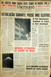 Página do jornal Unitário de outubro de 1966