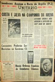 Página do jornal Unitário de outubro de 1966