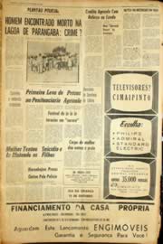 Página do jornal Unitário de outubro de 1966