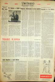 Página do jornal Unitário de outubro de 1966