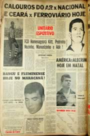 Página do jornal Unitário de outubro de 1966