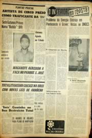 Página do jornal Unitário de outubro de 1966