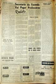 Página do jornal Unitário de outubro de 1966