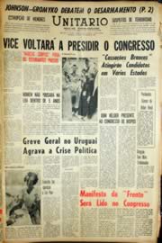 Página do jornal Unitário de outubro de 1966
