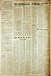 Página do jornal Unitário de outubro de 1966