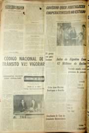 Página do jornal Unitário de outubro de 1966