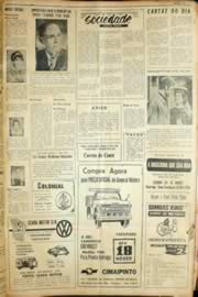 Página do jornal Unitário de outubro de 1966