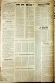 Página do jornal Unitário de outubro de 1966