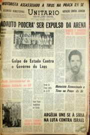 Página do jornal Unitário de outubro de 1966