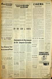 Página do jornal Unitário de outubro de 1966