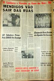 Página do jornal Unitário de outubro de 1966