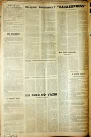 Página do jornal Unitário de outubro de 1966