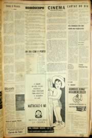 Página do jornal Unitário de outubro de 1966