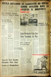 Página do jornal Unitário de novembro de 1966