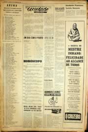 Página do jornal Unitário de novembro de 1966