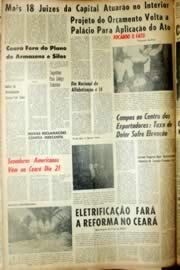 Página do jornal Unitário de novembro de 1966