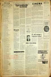 Página do jornal Unitário de novembro de 1966