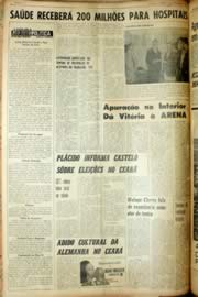 Página do jornal Unitário de novembro de 1966