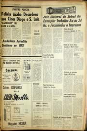 Página do jornal Unitário de novembro de 1966