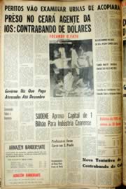 Página do jornal Unitário de novembro de 1966