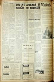 Página do jornal Unitário de novembro de 1966