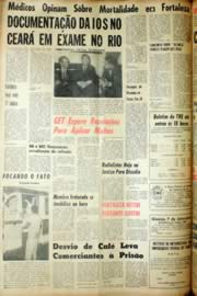 Página do jornal Unitário de novembro de 1966