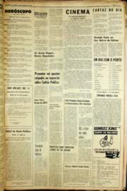 Página do jornal Unitário de novembro de 1966
