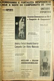 Página do jornal Unitário de novembro de 1966