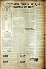 Página do jornal Unitário de novembro de 1966