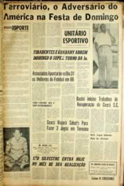 Página do jornal Unitário de dezembro de 1966