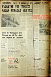 Página do jornal Unitário de dezembro de 1966