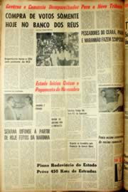 Página do jornal Unitário de dezembro de 1966