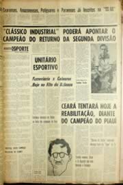 Página do jornal Unitário de dezembro de 1966