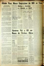 Página do jornal Unitário de dezembro de 1966