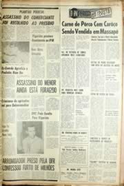Página do jornal Unitário de dezembro de 1966
