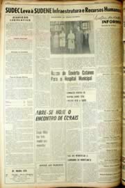 Página do jornal Unitário de dezembro de 1966