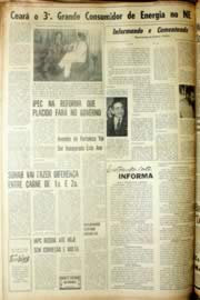 Página do jornal Unitário de dezembro de 1966